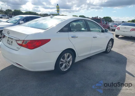 2011 Hyundai Sonata Limited z USA, uszkodzony, nr VIN 5NPEC4AC1BH185730